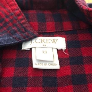 J.CREW flannel dress